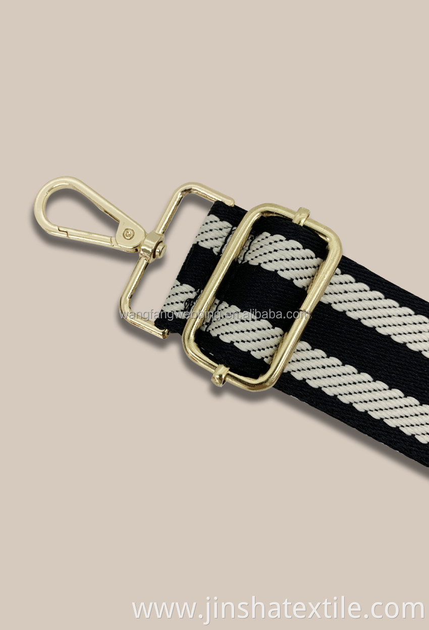 Customized Polyester Trendy Handbag Strap Nylon Shoulder Strap For Bag